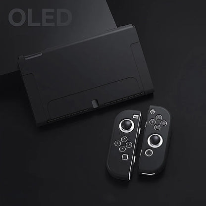 NEW Protective Case Compatible With  Switch OLED Console And Joy-Cons, Switch Can Be Inserted In Dock With Shell