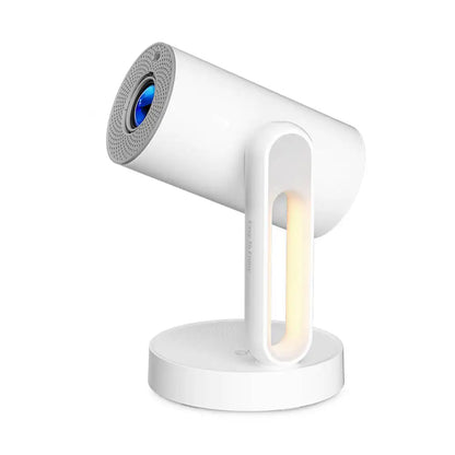 ETOE Starfish Plus TV Projector, Smart Projector with 4K Decoding, 120" Large Screen, 140° Rotation, Auto Keystone Correction, Voice Control, AirPlay, Chromecast, 5G WiFi, Bluetooth 5.0, Touch Night Light
