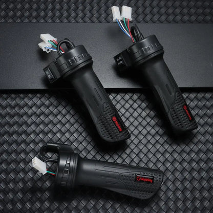 Electric E-Bike Twist Throttle 12V 24V 36V 48V Universal Scooter Parts E-Bike Speed Handlebar Throttle Cycling Throttle Grip