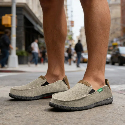Men’s Loafers Slip-Resistant Casual Footwear Designed for Urban Lifestyle  Lace-Free Design for Comfortable Barefoot Wear