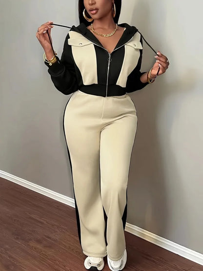 2 Piece Women Sets 2025 New Arrival Autumn Winter Matching Sets Two Pieces Sets Long Sleeve Top And Pants Suits Outfits Clothing
