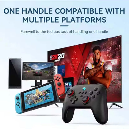 S11 Wireless Bluetooth-compatible Game Controller Suitable For Switch PC Mobile Phone With Wake-up Vibration Somatosensory Game
