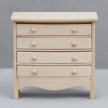 1:12 Doll House Bedroom Furniture Dollhouse Miniature Bedside Table Series Storage Cabinet Drawers Model Decor Toy Accessories