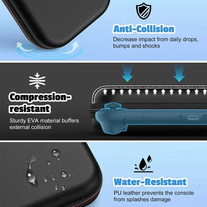 Lightweight Large Capacity Waterproof Switch 1 Portable Carrying Case - Console Accessory Protection Car Bag