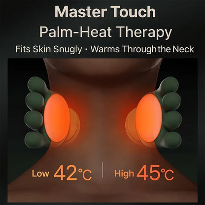 2026 Bionic Neck Shoulder Massager N7 Kneading Massager Shawl 3-Level Modes Neck Cervical Waist Leg Body Muscles Massage Pillow