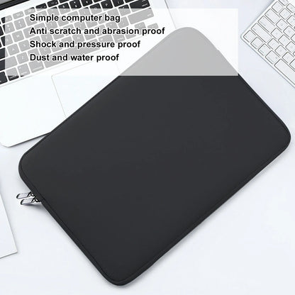 Tablet Bag Black Water Proof Neoprene Foam Portable Tablet Carrying Case with Zip for Laptop Tablet Travel Bag Tablet Sleeve Bag