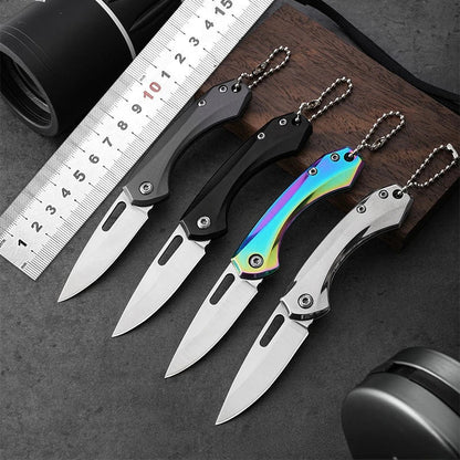 New Stainless Steel Outdoor Knife Folding Knife High Hardness Pocket Knife Sharp Portable Survival EDC Tool