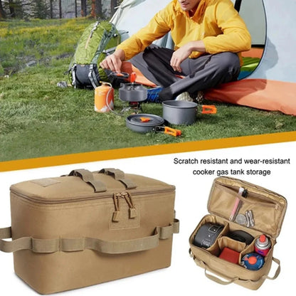 Outdoor Tactical Camping Picnic Foldable Portable Tool Storage Bag Camping Fishing Gear Organizer Bag