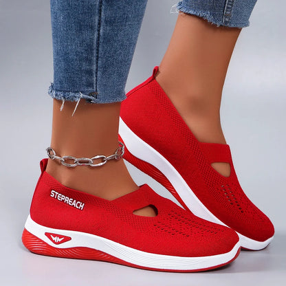 Women's summer breathable mesh flat shoes women's shoes casual sneakers shoes, clearance free shipping