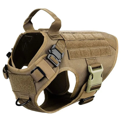 Tactical Vest Pet German Shepherd Golden Retriever Tactical Training Dog Harness and Leash Set For All Breeds Dogs