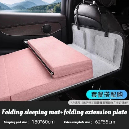 Folding Camping Bed Portable With Mattress For Car SUV Space Saving Foldable Cot For Adults Outdoor Travel Home Office Nap
