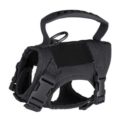 Tactical Cat Harness For Walking Escape Proof Adjustable Pet Vest Harness Soft Mesh With Control Handle For Large Cat Small Dog