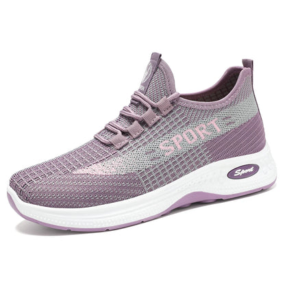 New Spring Fabric Shoes for Women Anti Slip Soft Soled Flat Shoes Casual Sports Shoes Comfortable Women's