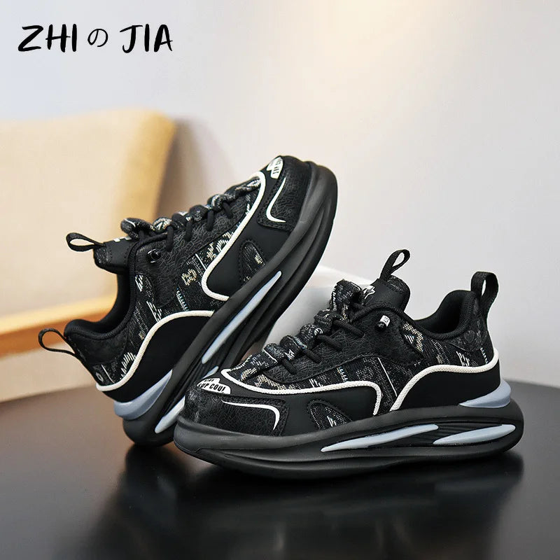 New Children's Sports Shoes Spring and Autumn Fashion Trend Casual Shoes Boys and Girls Mesh Breathable Outdoor Running Shoes