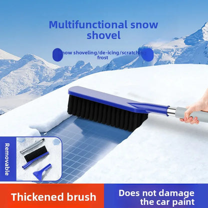 NEW Car multi-functional snow removal shovel two-in-one snow removal brush for winter car ice removal brush