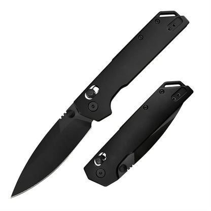 Ks2038 Lightweight Folding Knife - 3.4" EDC Tool Spear Point Blade DuraLock Outdoor Pocket Knife with Reversible Clip for Hunting, Camping