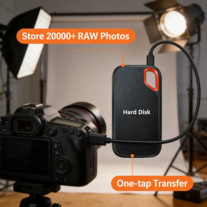 Ultra Thin Solid State Hard Drive 2tb Brings Comfortable Use 1tb SSD Meets Light Demands and 4tb Massive Media Resources Easily