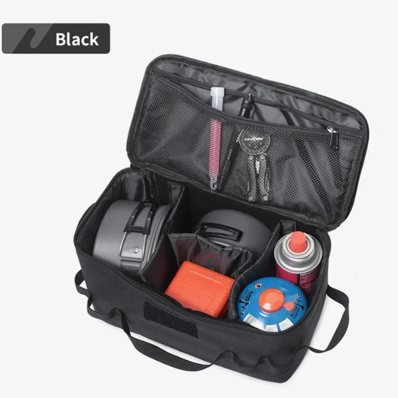 Outdoor Tactical Camping Picnic Foldable Portable Tool Storage Bag Camping Fishing Gear Organizer Bag