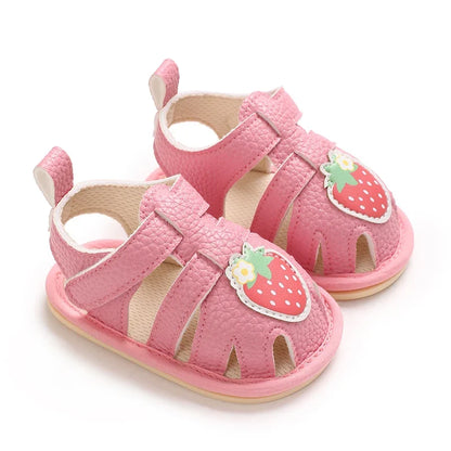 Infant Pre-Walker Shoes 0-18M Baby Shoes Summer Sandals, Cute Breathable Soft Sole Footwear for Boys Girls