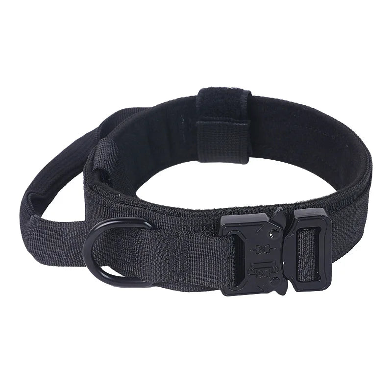 Dog Traction Tactical Collar Outdoor Neck Ring Thickened Large Dogs Can Hold Dog Neck Cover dog collar