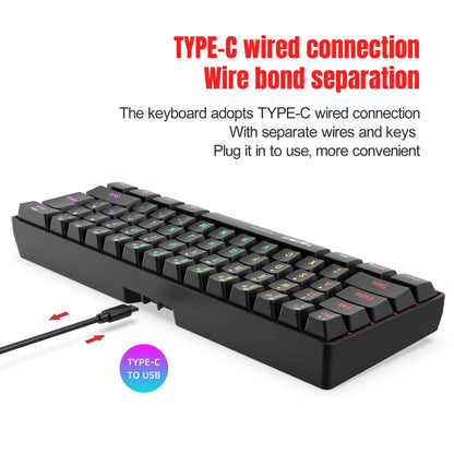 Wireless Bluetooth Keyboard and Mouse Combo, 60% Compact Design, 2.4GHz, White Gamer Set for PC