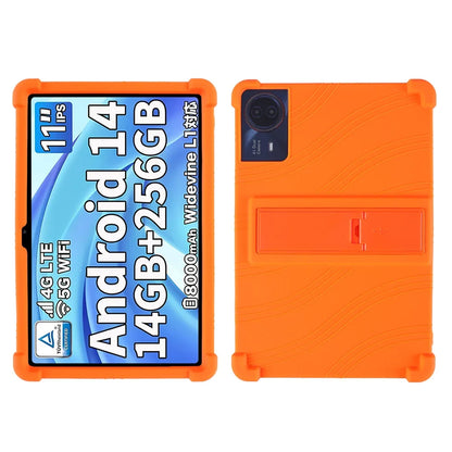 For ODEA S11 10.95inch Tablet Case Tablet Shockproof Cover Android14 Tablet Kids Silicon Stand Protective Shell Soft