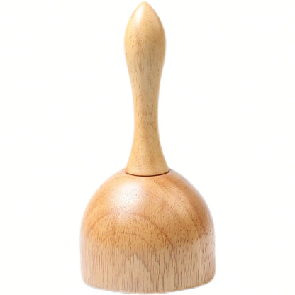 1pc Wooden Handheld Massage Cup, Wooden Swedish Cup Massage Tool, Wood