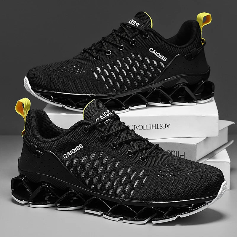 Casual Sneakers Mens Shock-absorb Running Shoes Lightweight Breathable Sports Shoes for Men 2026 New Trendy Gym Trainers for Man