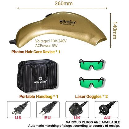 Professional Titanium 2-in-1 Hair Straightener Curler with 5 Heat Settings Fast Heating Negative Ion Salon Flat Iron