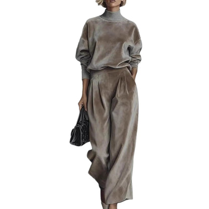 2 Pieces Women's Sets 2026 Spring Autumn Pullover Suit Long Sleeve Tops And Pants Suits Two Piece Set Tracksuit Outfit