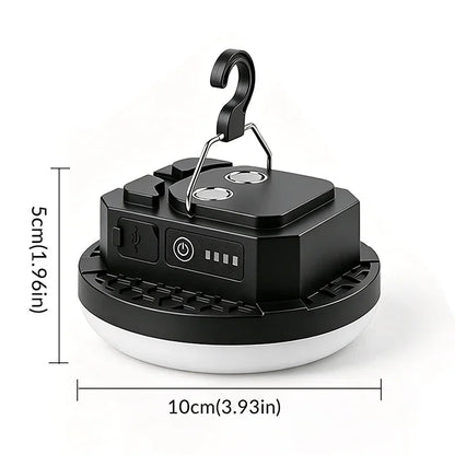 Outdoor camping light, tent light, super long battery life, rechargeable lighting, led ambient lighting, hanging camping