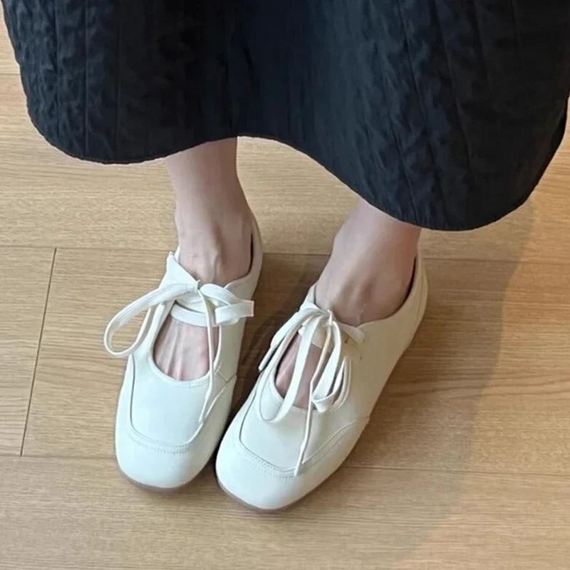 Women's Flats Loafers Shoes Fashion Shallow Sneaker Casual Sandals 2025 Summer Walking Sports Shoes Dress Zapatillas De Mujer