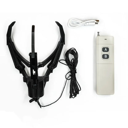 Drone Mechanical Claw Hook Grabber Air Release Payload Dropper Remote Control Intelligent Pick Up Drop Device Fishing Rescue Kit