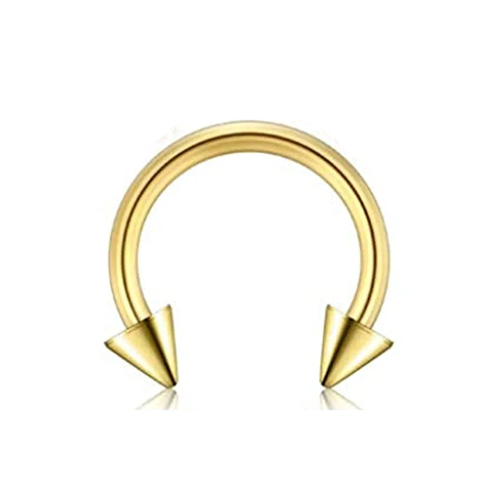 31 Styles 16G Surgical Steel 1 Pcs Nose Septum Rings Piercing Jewelry Horseshoe Cartilage Earring Eyebrow Lip Retainer 8mm 10mm