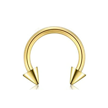 31 Styles 16G Surgical Steel 1 Pcs Nose Septum Rings Piercing Jewelry Horseshoe Cartilage Earring Eyebrow Lip Retainer 8mm 10mm