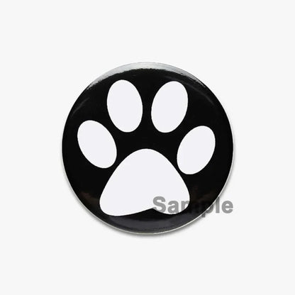 32/44/58mm Creative Round Animal Letter  Pins Cartoon Character Funny Quotes Brooch Badge Punk Jewelry Gift For kids or Firends
