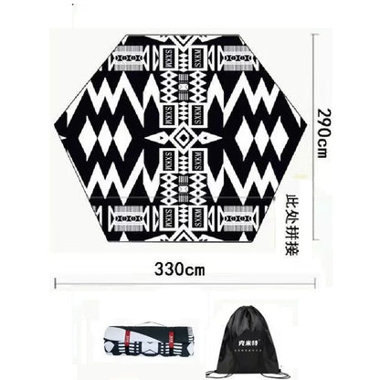 Camping Mat Outdoor Portable Ultra-light Waterproof Picnic Blanket Nature Hike Car Travel Tent Mat Beach Equipment Supplies