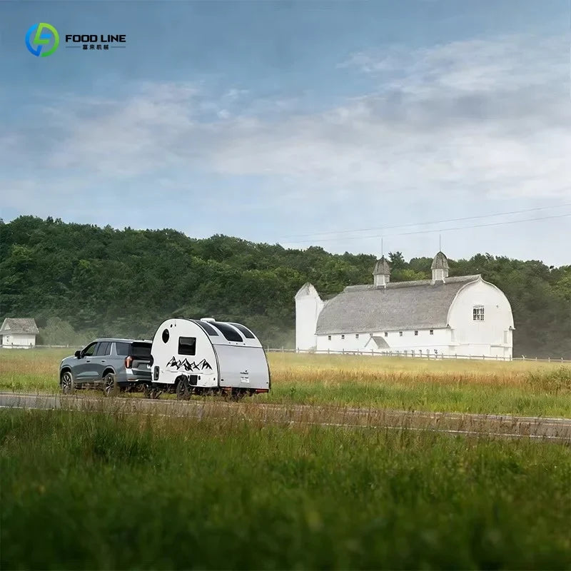 Customized multifunctional campervan perfect for remote outdoor exploration wilderness travel and off road camping adventures