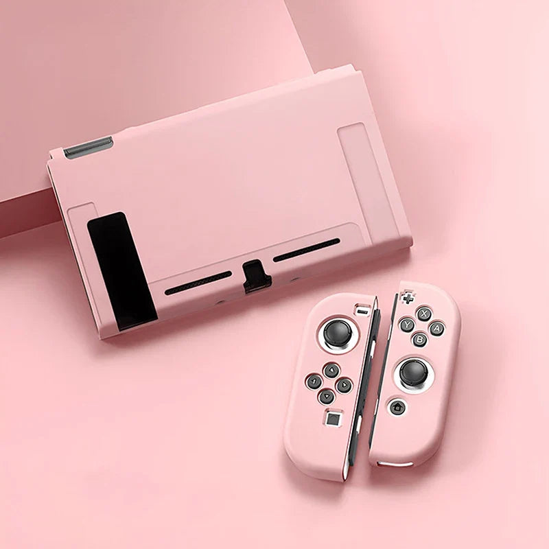 NEW Protective Case Compatible With  Switch OLED Console And Joy-Cons, Switch Can Be Inserted In Dock With Shell