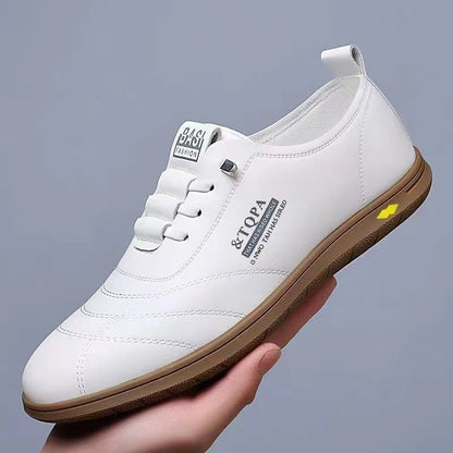 Men's Loafers Fashion Casual Leather Shoes for Men Comfortable Soft Sole Driving Shoes Classic Versatile Walking Shoes