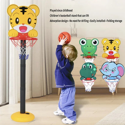 Outdoor Indoor Mini Basketball Hoop for Toddler Adjustable Basketball Goal with One Ball for Kid Birthday Gift for Age 1 and Up