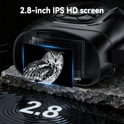 Night Vision Binoculars Goggles 10X Digital Zoom 5W Infrared Telescope 800M Full Dark Viewing Video Record Hunting Telescope
