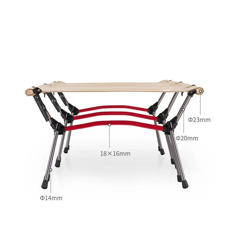 Folding Camping Cot, Adjustable Height, Lightweight Sleeping Bed, Tent Cot, with Storage Bag, Comfortable for Outdoor&Indoor