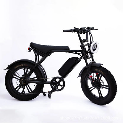Promotional 20-inch mountain E-Bike, 500W brushless motor adult city electric bike, 48V15AH battery electric scooter