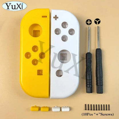 1Set Front Back Middle Frame Shell Housing Case Plastic Cover LR SL SR Buttons For Nintend Switch NS NXJoy-Con Game Controller