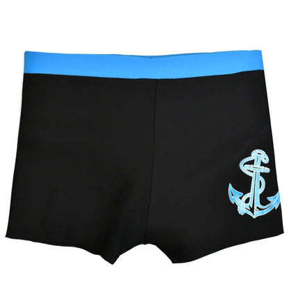 Boys Swim Trunks Kids Casual Beach Shorts Pants Dolphin Coconut Tree Print Vacation Swimwear Summer Child Bathing Suit 23-55kg