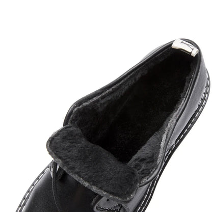 Retro Women Shoes Genuine Leather 2026 New Spring British Style Student Shoes Wild Thick Large Size 41 42 43 Ladies Oxford Shoes