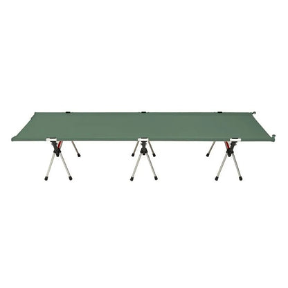 Camping Folding Cot High Legs One Person Outdoor Office Nap Sleeping Bed