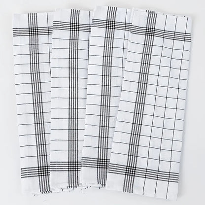 4Pcs, 45cm * 60cm, Multi-Colored Checkered Kitchen Dishcloths, Cleaning Cloths, Multi-Functional Kitchen Towels