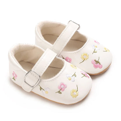 0-1year Baby Shoes Infant Pre-Walker Shoes Girls Princess Bow Shoes